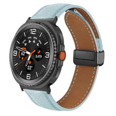 Leather Band for Galaxy Watch Ultra2 / 47mm - The Z Flip Case