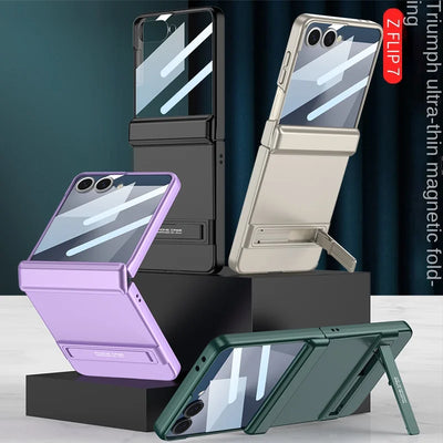 Slim Stand Case with Hinge Protection