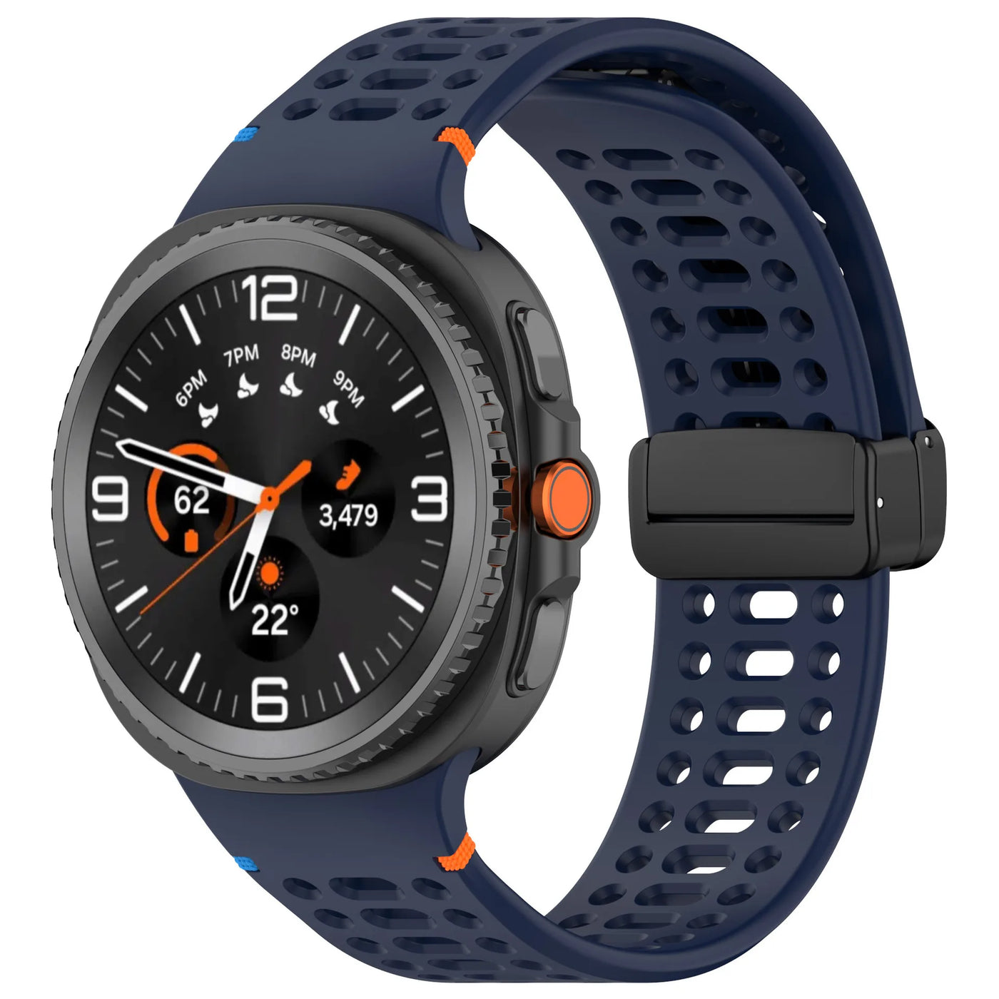Sport Silicone Band for Samsung Galaxy Watch 8 - The Z Flip Case