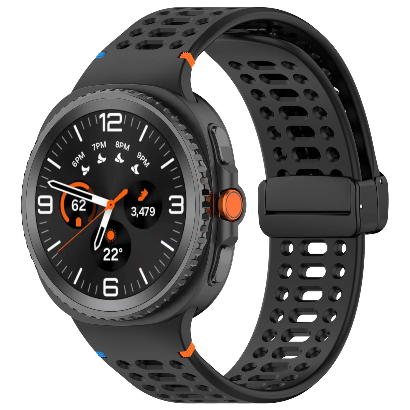 Sport Silicone Band for Samsung Galaxy Watch 8 - The Z Flip Case