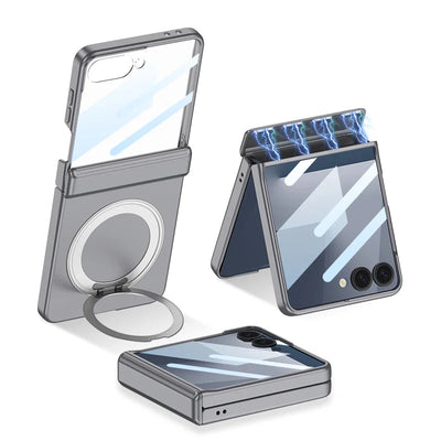 Case with Rotating Ring Stand