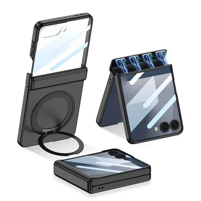 Case with Rotating Ring Stand