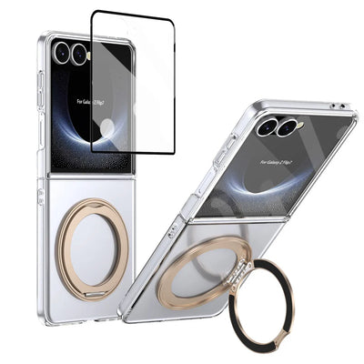 Clear Magnetic Kickstand Case - The Z Flip Case