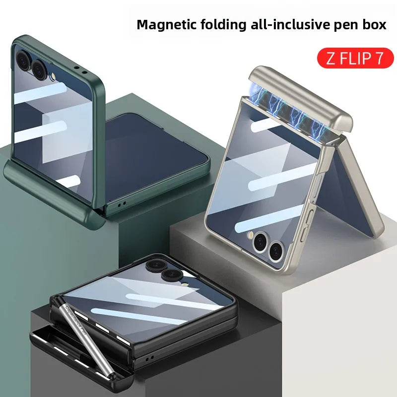 Magnetic Case with Hinge Protection for Z Flip Series