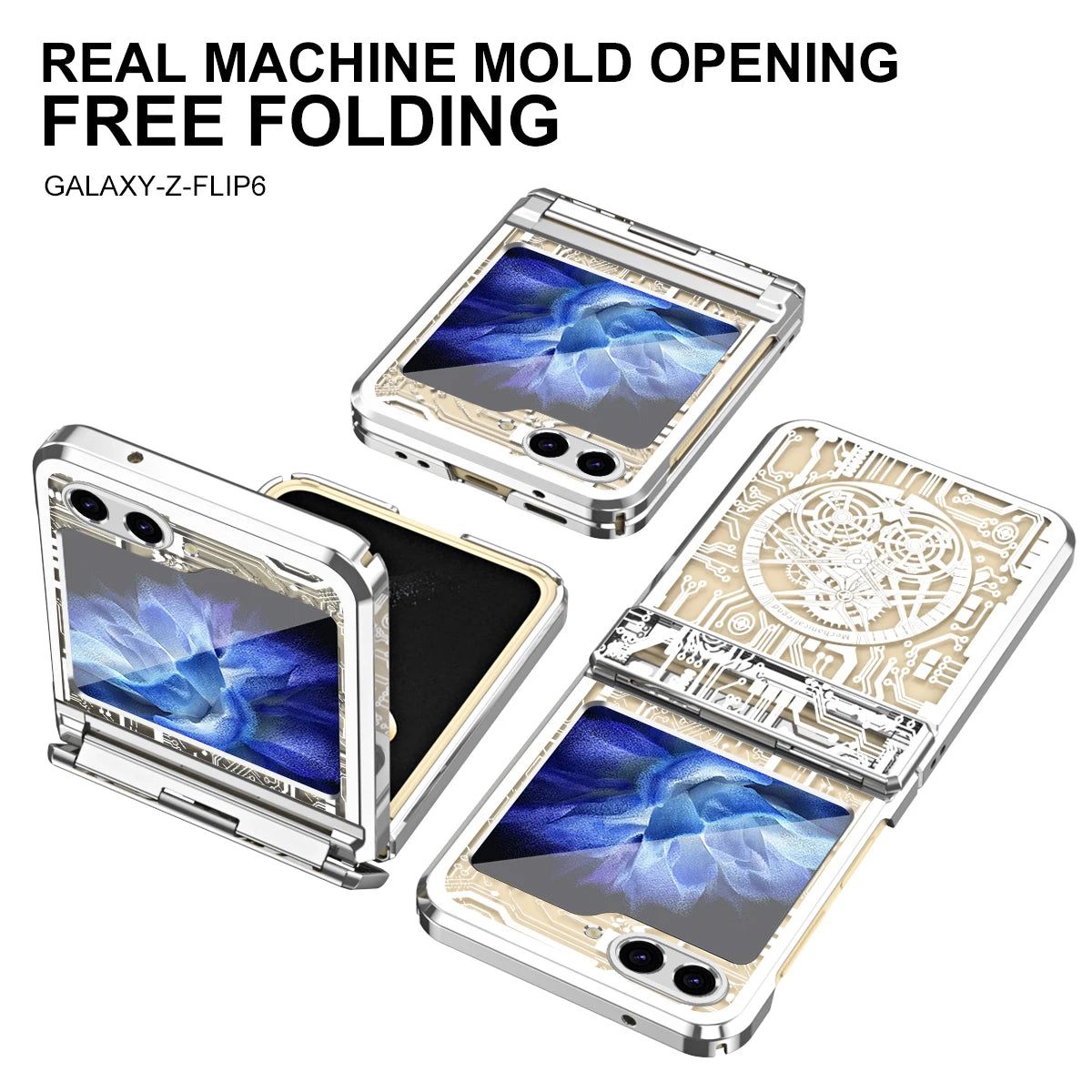 Transparent Shockproof Case For Samsung Galaxy Z Flip Series