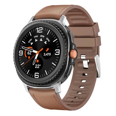 Leather Strap for Galaxy Watch 8 - The Z Flip Case