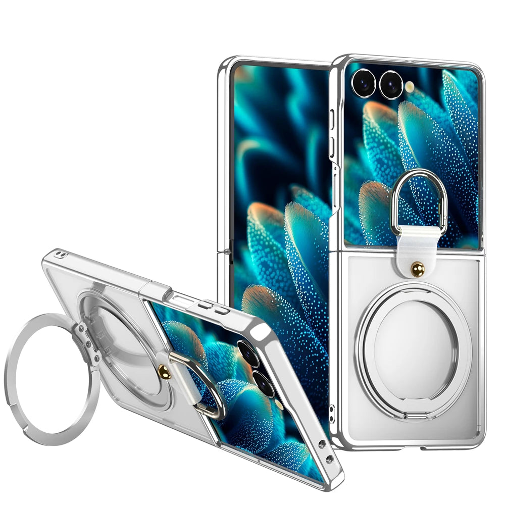 Magnetic Ring Kickstand Case for Galaxy Z Flip 7