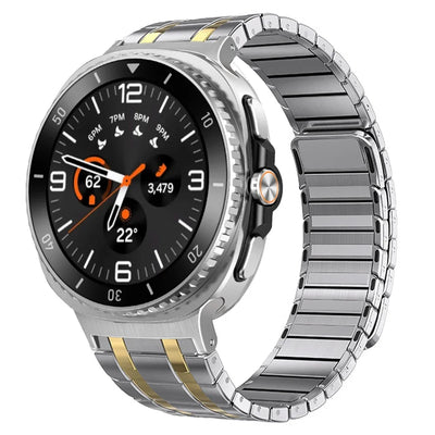 Elegant Metal Link Band for Galaxy Watch - The Z Flip Case