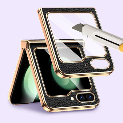 Luxury Leather Case with 360° Protection