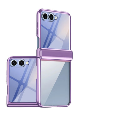 Transparent Electroplated Hinge Case