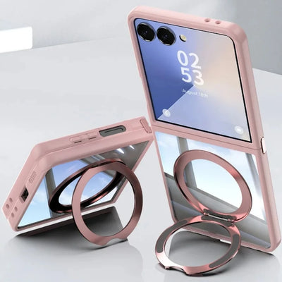 Ring Kickstand Shockproof Case - The Z Flip Case