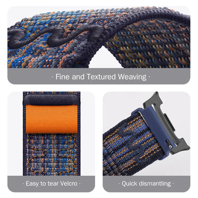 Woven Nylon Strap for Galaxy Watch 8 - The Z Flip Case