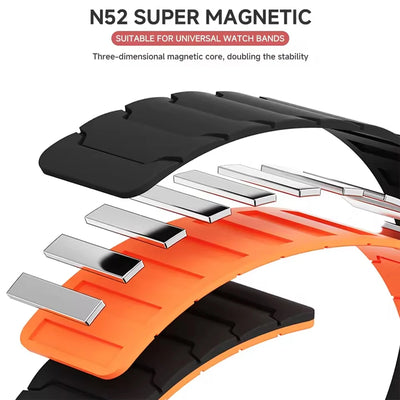 Magnetic Silicone Band for Galaxy Watch - The Z Flip Case