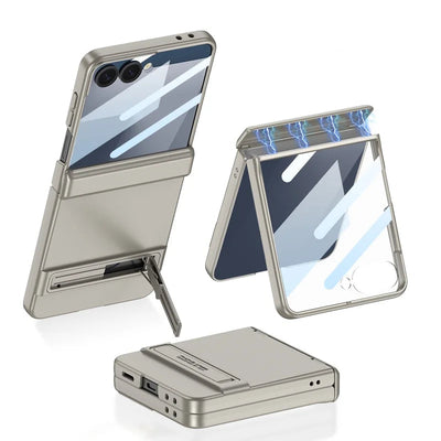 Slim Stand Case with Hinge Protection