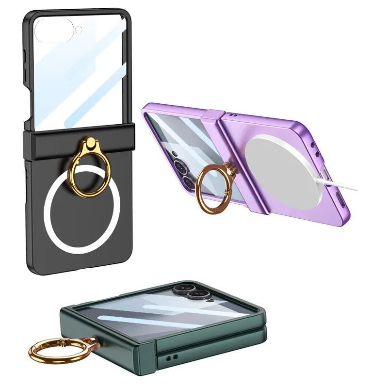 Metal Ring Case with MagSafe - The Z Flip Case