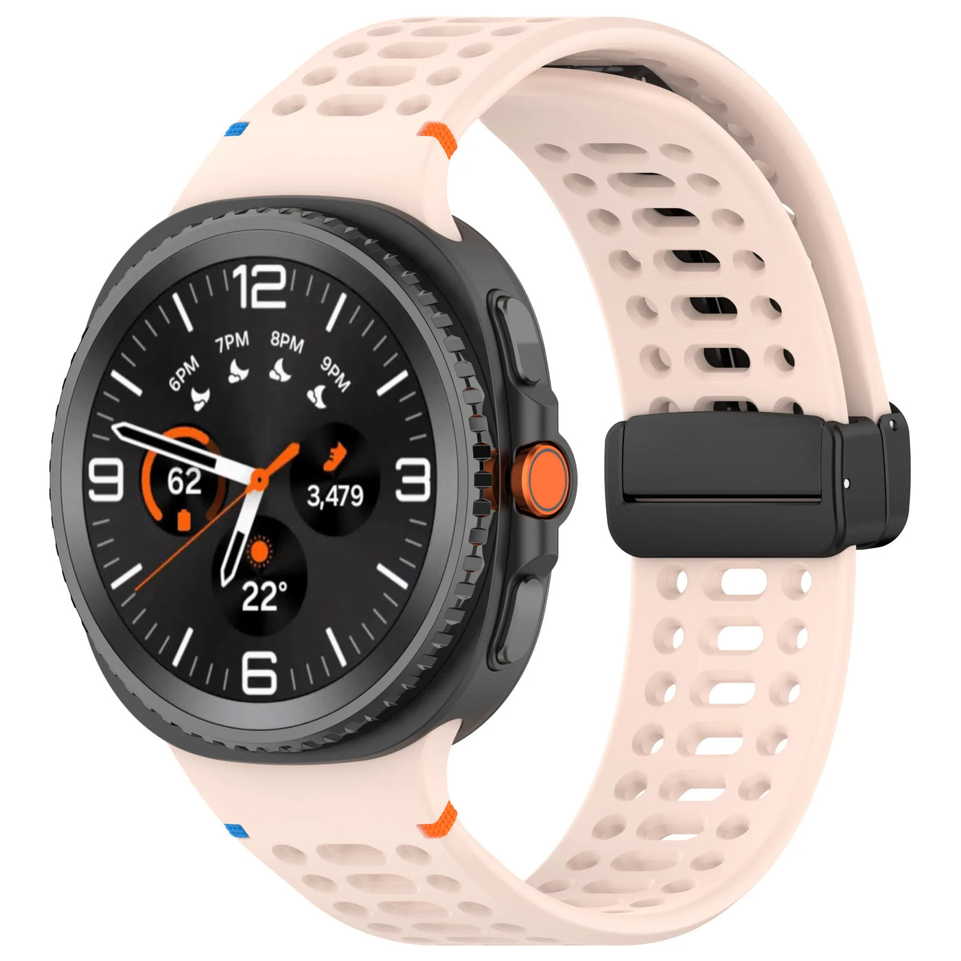 Sport Silicone Band for Samsung Galaxy Watch 8 - The Z Flip Case