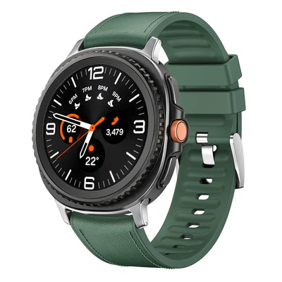 Leather Strap for Galaxy Watch 8 - The Z Flip Case