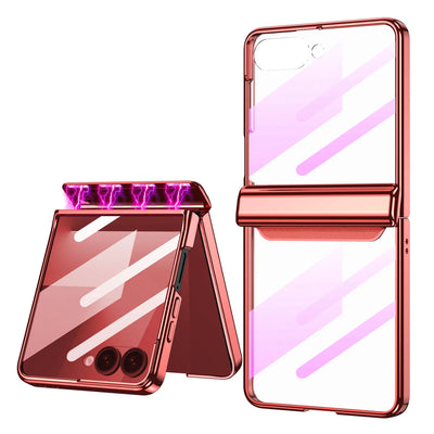 Magnetic Clear Case with Hinge Guard