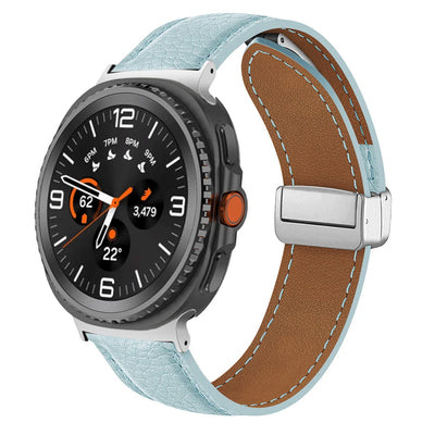 Leather Band for Galaxy Watch Ultra2 / 47mm - The Z Flip Case