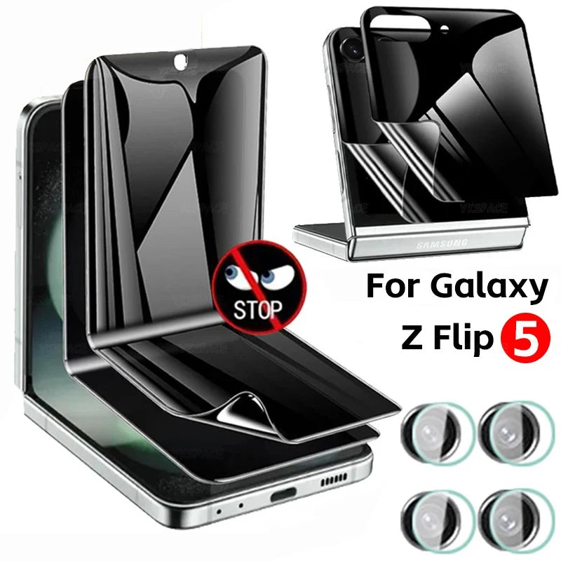 Anti-Spy Screen Protector For Samsung Galaxy Z Flip 6