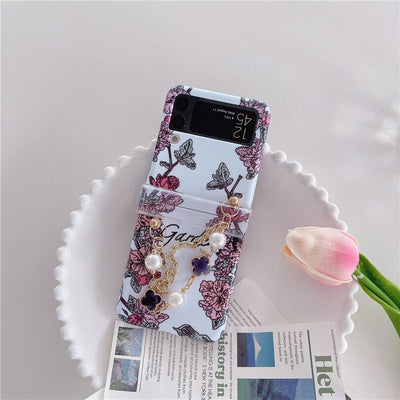 Flower Chain Case for Samsung Galaxy Z Flip 3 & 4