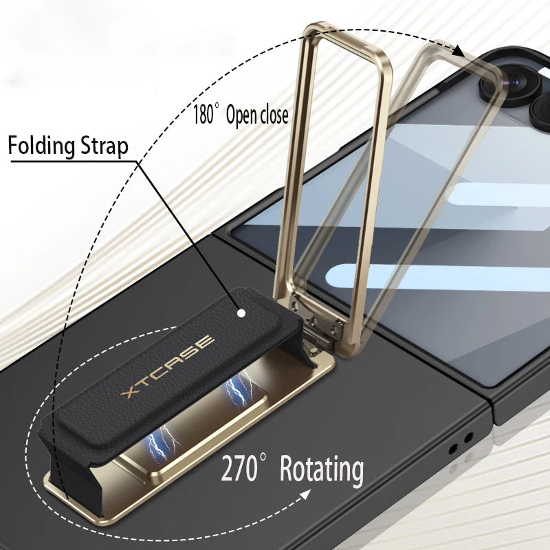 Strap Stand Case for Z Flip 7