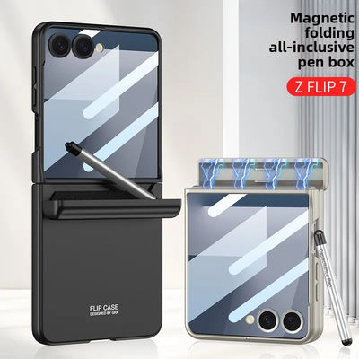 Magnetic Case with Hinge Protection for Z Flip Series