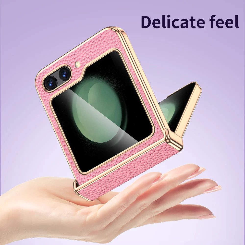 Luxury Leather Case with 360° Protection