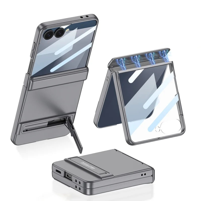 Slim Stand Case with Hinge Protection
