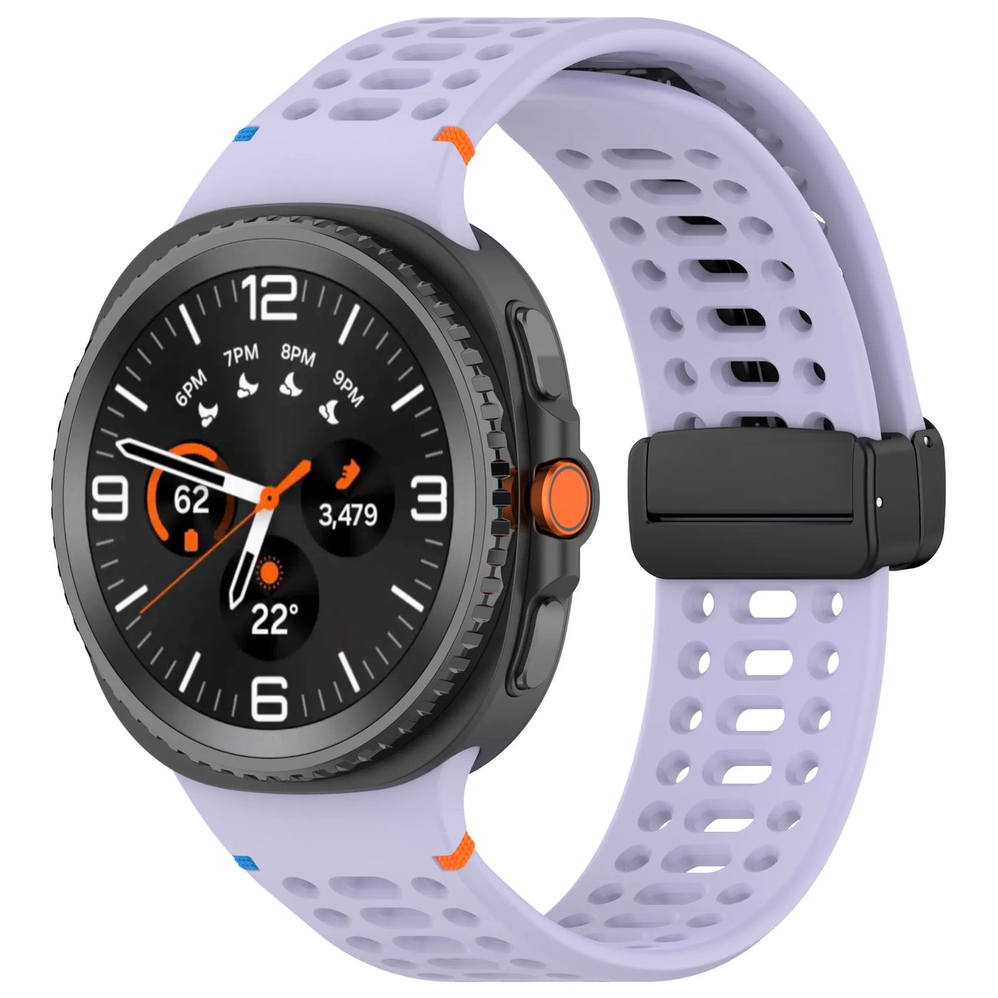 Sport Silicone Band for Samsung Galaxy Watch 8 - The Z Flip Case