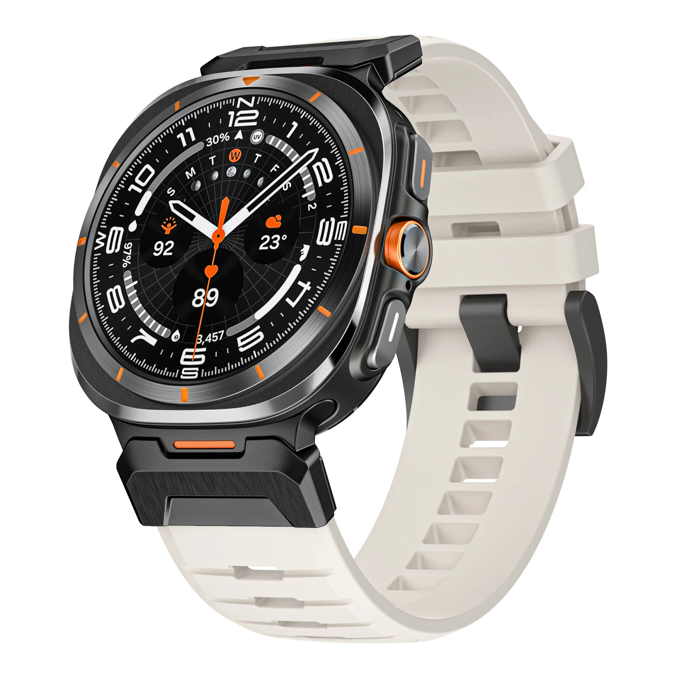 Rugged Silicone Strap for Galaxy Watch Ultra - The Z Flip Case