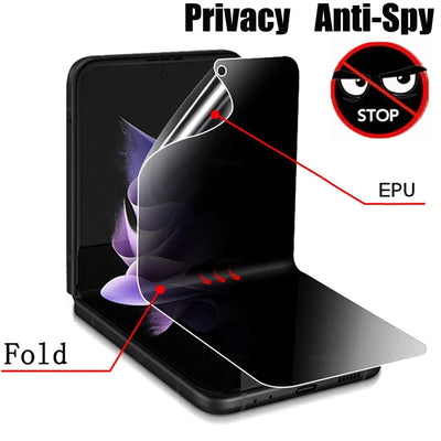 Anti-Spy Screen Protector For Samsung Galaxy Z Flip 6