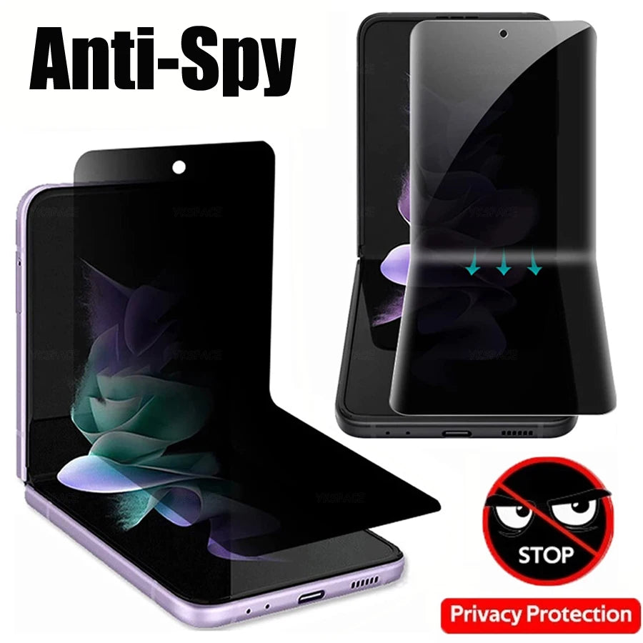 Anti-Spy Screen Protector For Samsung Galaxy Z Flip 6