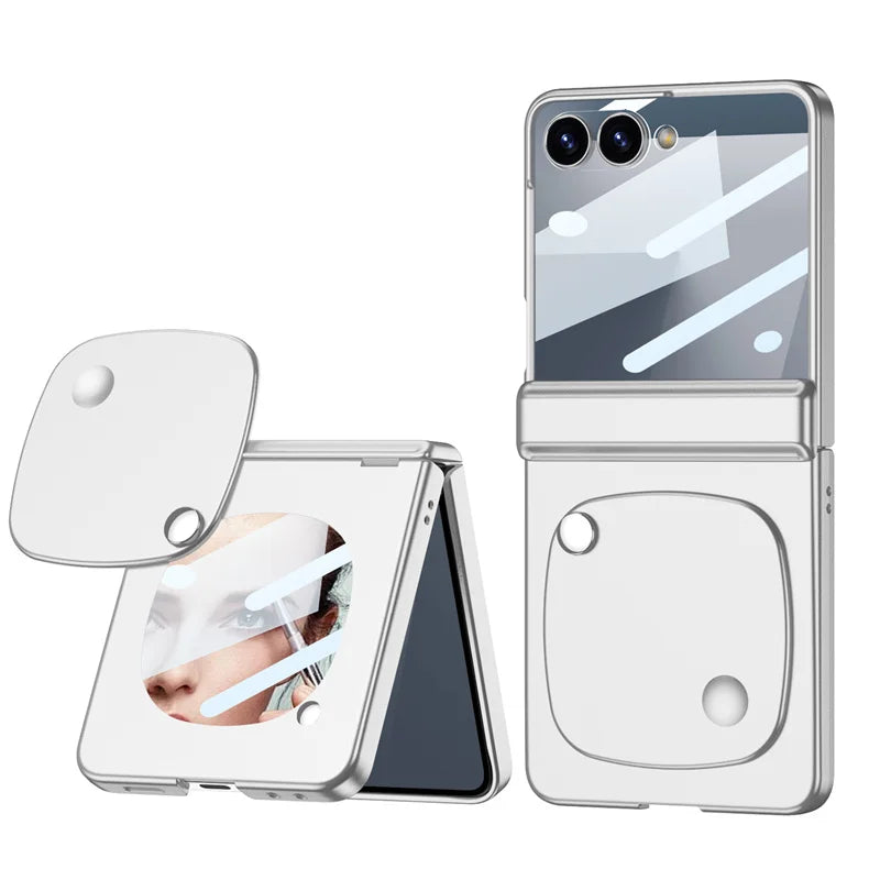 Stylish Mirror Flip Case