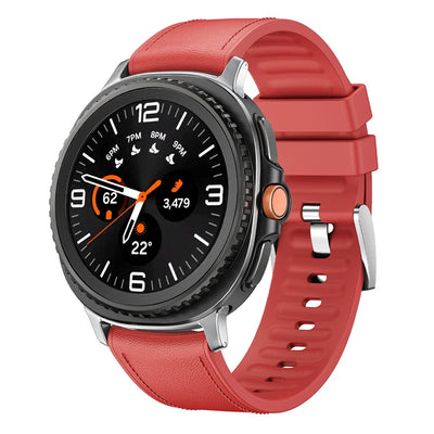 Leather Strap for Galaxy Watch 8 - The Z Flip Case