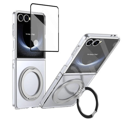 Clear Magnetic Kickstand Case - The Z Flip Case