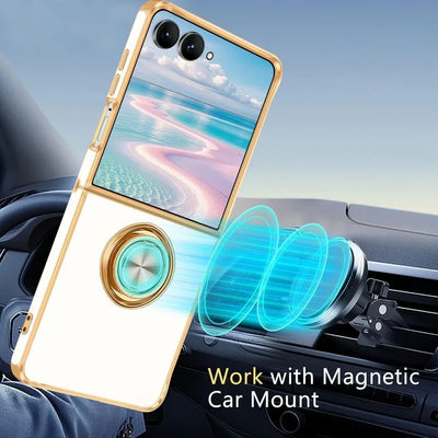 Luxury Magnetic Ring Case - The Z Flip Case