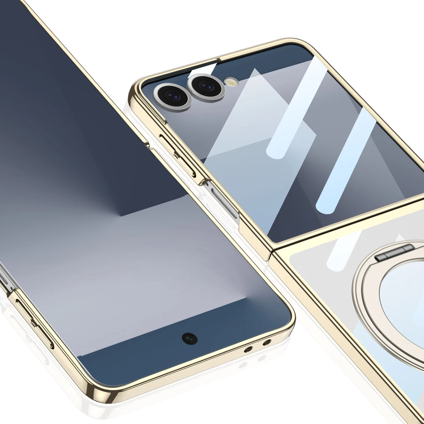 Magnetic Mirror Flip Case - The Z Flip Case