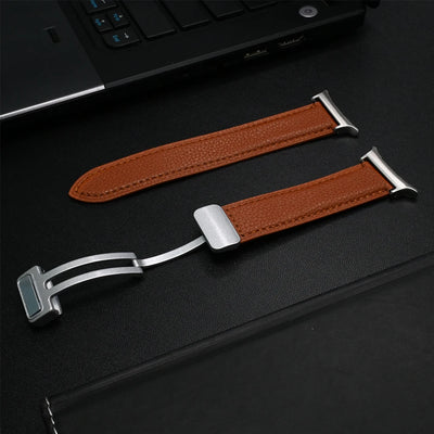 Leather Band for Galaxy Watch Ultra2 / 47mm - The Z Flip Case