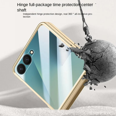Leather Case with Full Hinge Protection