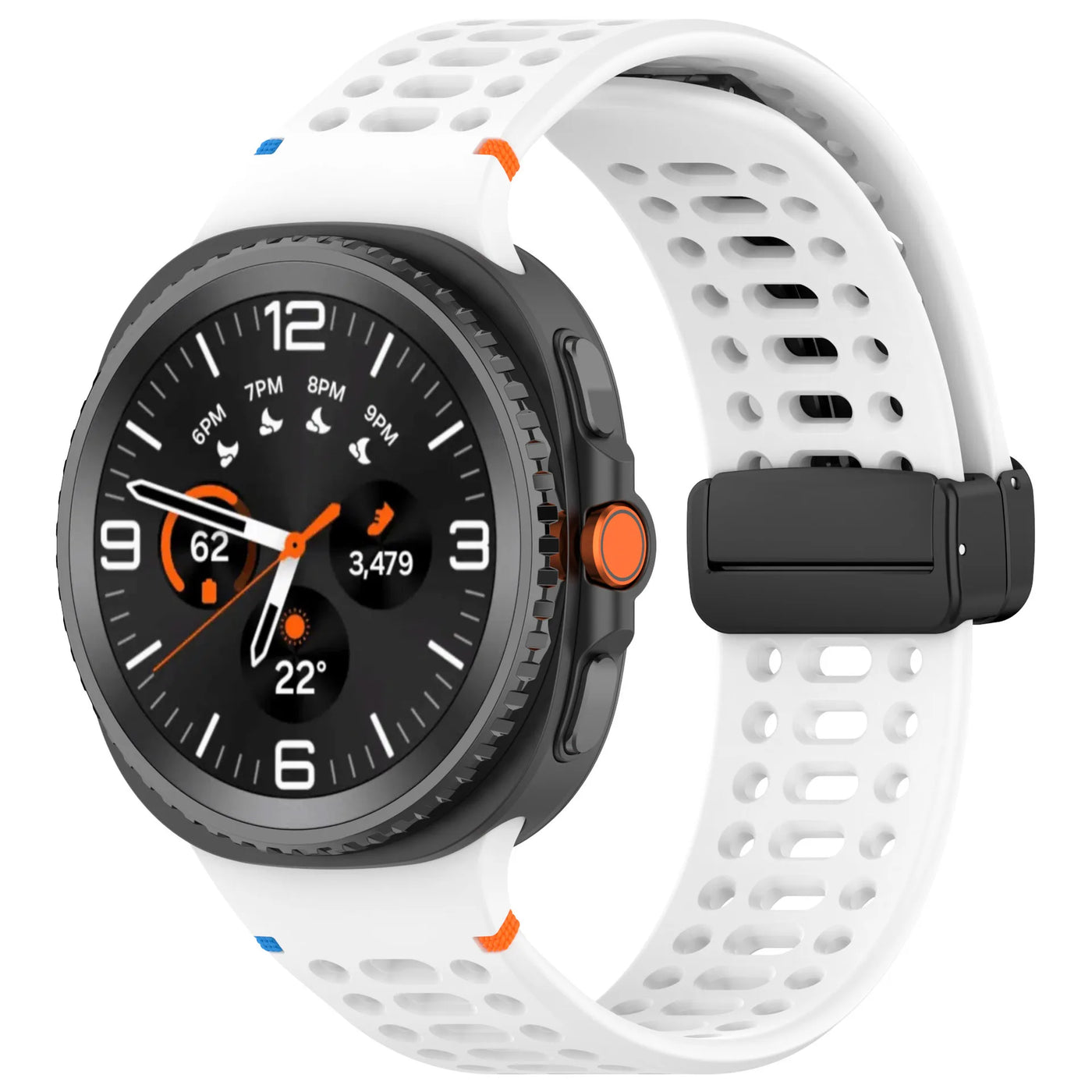 Sport Silicone Band for Samsung Galaxy Watch 8 - The Z Flip Case