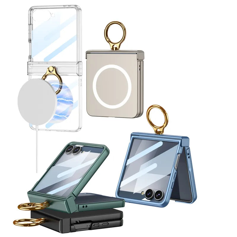 Metal Ring Case with MagSafe - The Z Flip Case