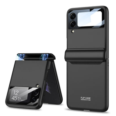 Magnetic Folding All-Inclusive Shell Case For Galaxy Z Flip 4 - Galaxy Z Flip 4 Case