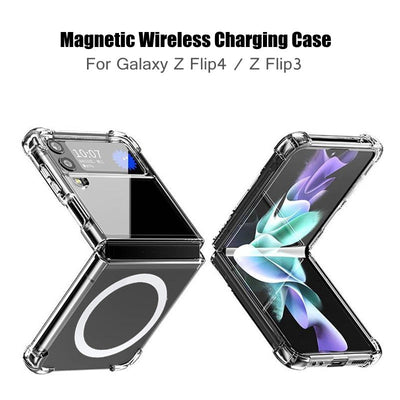 Wireless Charging Cover for Samsung Galaxy Z Flip 4 - Galaxy Z Flip 4 Case