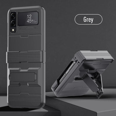 Shockproof Armor Case with Bracket Stand for Samsung Galaxy Z Flip4 - Galaxy Z Flip 4 Case