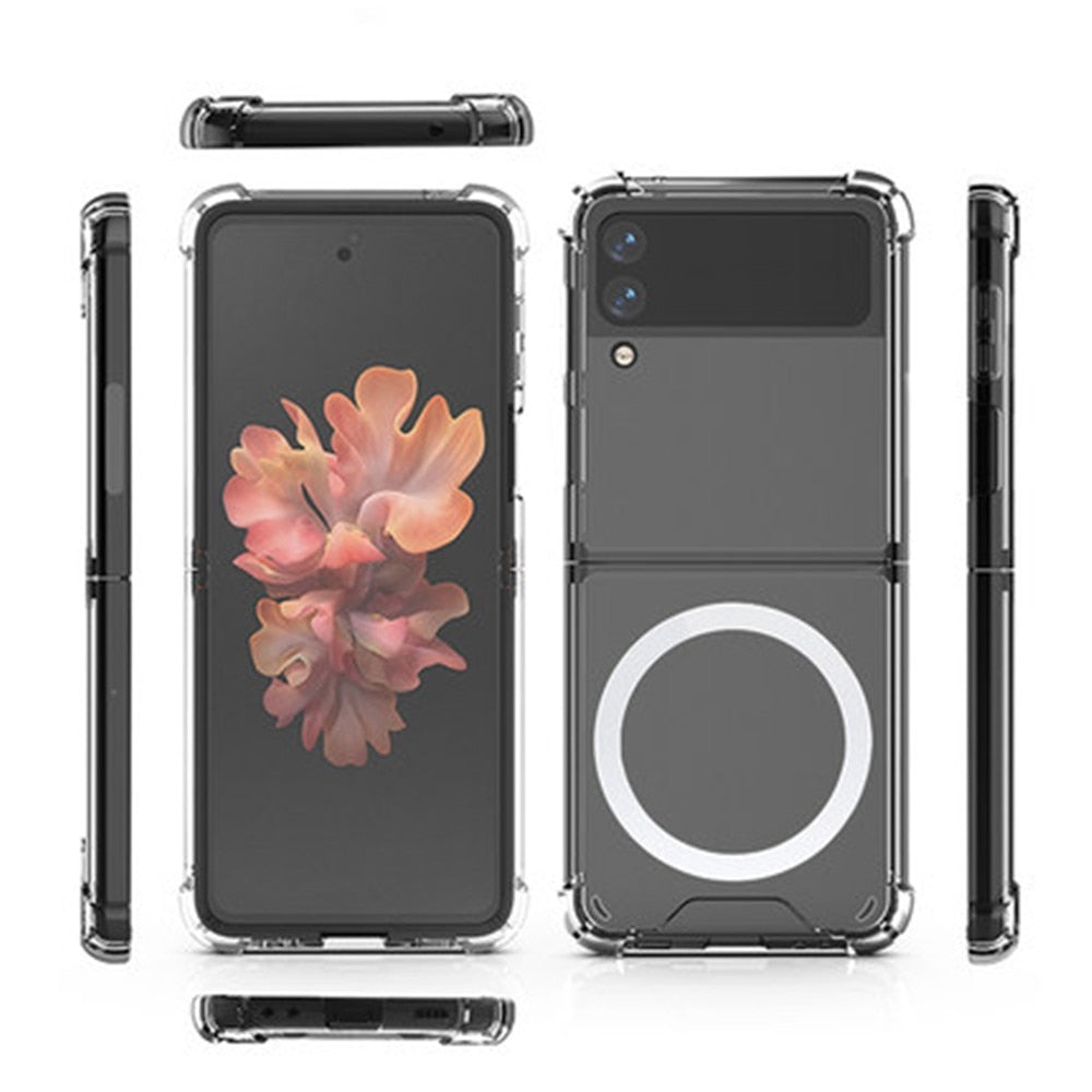 Wireless Charging Cover for Samsung Galaxy Z Flip 4 - Galaxy Z Flip 4 Case