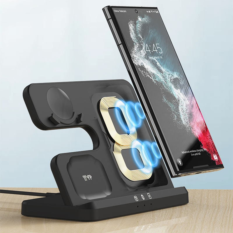3 in 1 Wireless Charging Station for Galaxy Z Flip 4 - Galaxy Z Flip 4 Case