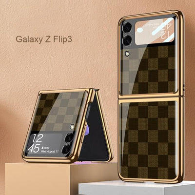 Luxury Marble Case For Z Flip 4 - Galaxy Z Flip 4 Case